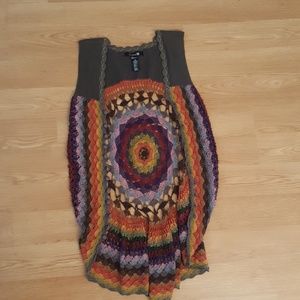 Crocheted vest